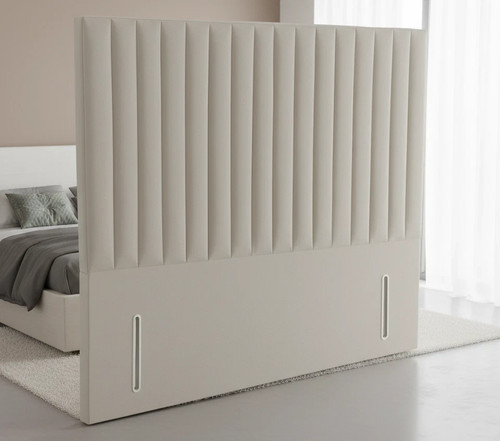 Headboard panelled plush - headboard,