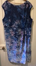 No 1 Jenny Packham Dress BNWT UK 20 EU 48 Pretty Floral Polyester Sleeveless