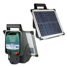Rutland ESS2300 Solar Energiser Portable Electric Fence 2.3J 22km Fencer Unit