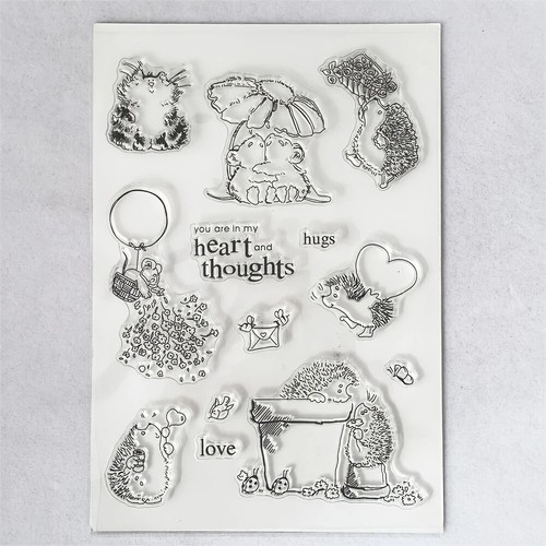 Hedgehogs/Mice/Balloon/Cat/Tex