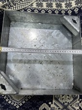 Manhole Cover Recessed 400x400/80 All metal Frame Tray and metal lifting eyelets