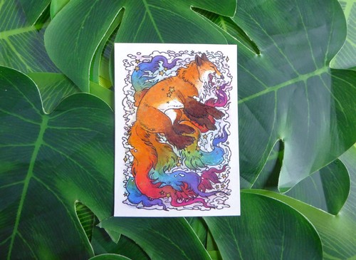 Aceo original watercolour - aceo,