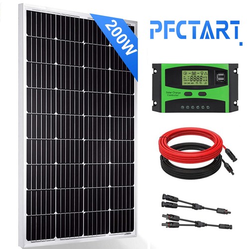 200w solar panel kit - panel, 12v