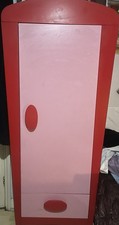 IKEA MAMMUT WARDROBE IN RED