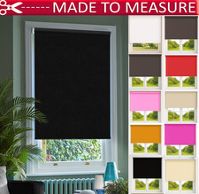 Made to Measure Blackout Roller Blinds Up To 240CM Wide - Custom Made To Sizes