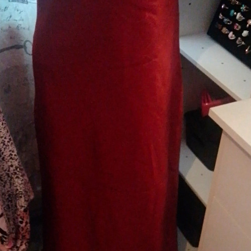 Women burgundy maxi - maxi, dress