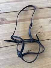Full Black Grackle Noseband