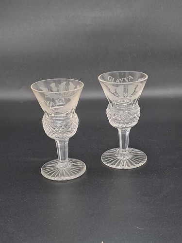 Pair edinburgh crystal - pair,