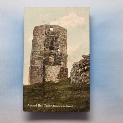 Berwick tweed postcard 1912 - berwick,