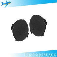 Qty2 For X5 E70 2008-13 51127206865# Car Rear Bumper Tow Hook Eye Cap Unpainted