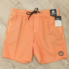 Volcom Center Trunk 17 Boardshort - Peach