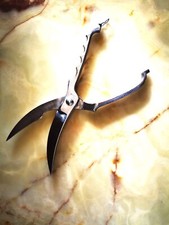  Vintage Stainless Steel Professional Poultry Meat Shears Large Chicken Shears