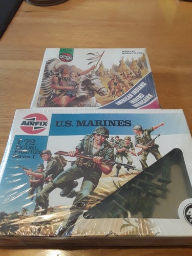 Airfix marines and - airfix,, us