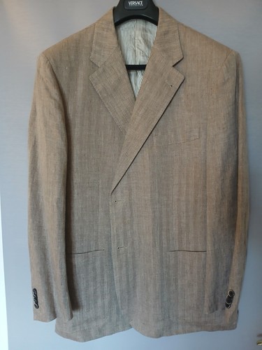Corneliani beige 100 linen - 100%,