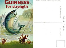 Vintage Postcard - Guinness