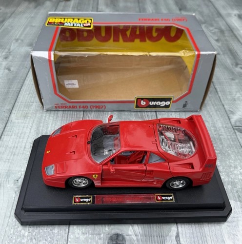 Bburago ferrari f40 red - red, 1987
