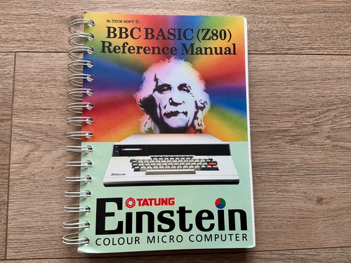 Tatung einstein bbc basic - einstein,