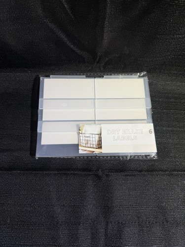Dry erase basket labels - erase, ,clip