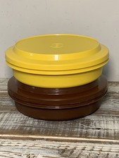 2 Vintage Tupperware Seal N