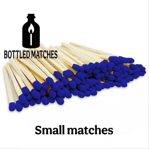 Small coloured safety matches - small,