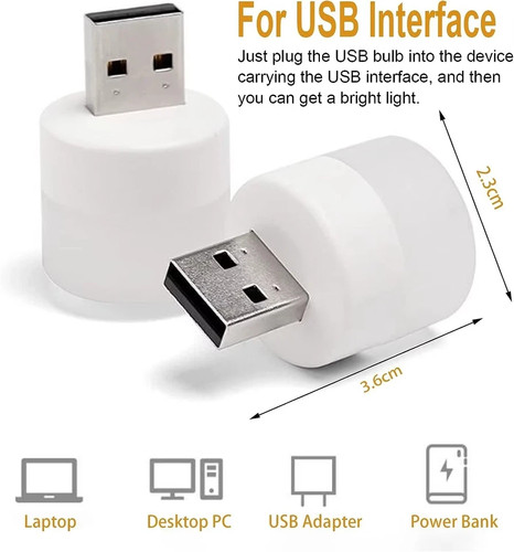 10x pcs usb led - usb, night