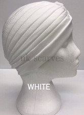 NEW TURBAN STYLE Head Wrap Head cover Hat Bandana Scarf Hair Loss Cap Chemo