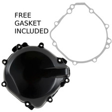 Left Engine Stator Cover For Suzuki GSXR600 750 1000 01-03 Crankcase + Gasket