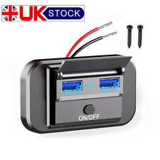 12v Dual USB Fast Charger