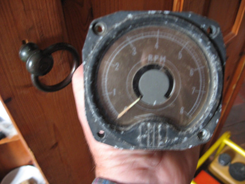 Vintage british rev counter - rev,