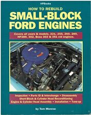REBUILDING 221 255 260 289 HP289 302 BOSS 302 & 351 ci V8 ENGINES (1962-80) BOOK
