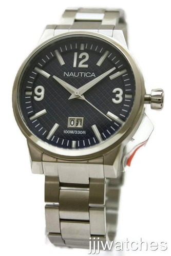 New nautica navy blue - new, dial