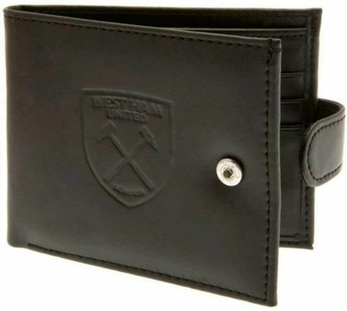West ham black wallet rfid - black,