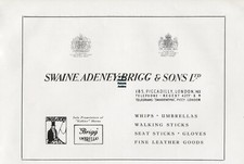 Original 1962 advert for