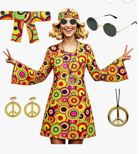 Women hippie hippy - xl, women's