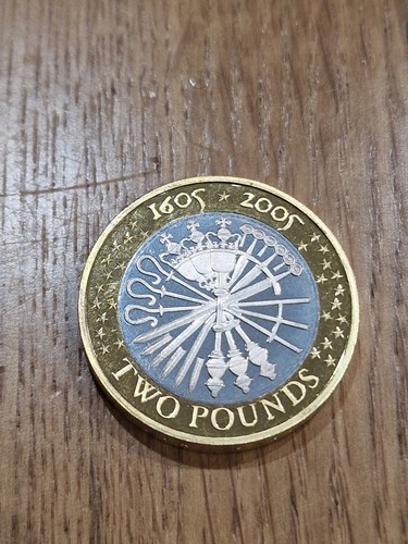 2005 silver proof piedfort - 2005, £2