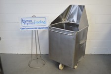 Tote bin 300 litre with chute, mesh filter bottom + drain hole FREE P+P