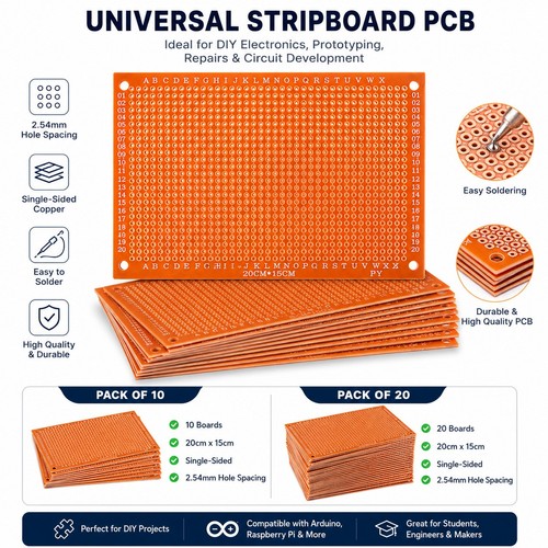 20x stripboard pcb - stripboard,