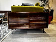 Solid acacia wood TV