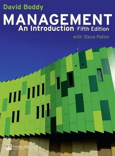 Management introduction - an,