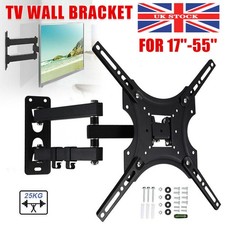 TV Wall Bracket Mount 26-55" Swivel & Full Motion for LED Plasma Television