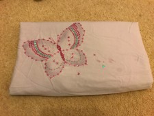 Next Girls Single Butterfly Sequin Quilt Cover No Pillow 