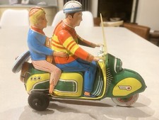Technofix Tin Scooter no. 282 / Tin Toy  Motorcycle