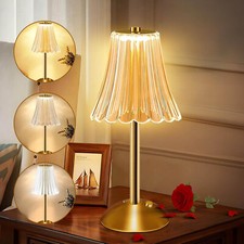 Crystal Cordless Table Lamp