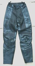 HEIN GERICKE Ladies Leather Motorcycle Trousers UK 8 = 26" - 27" waist (CB34/12)