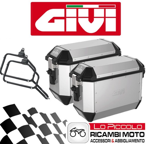 Givi side cases aluminum - side,