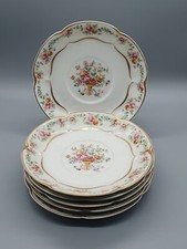 A Set of 6 Floral Saucers from
