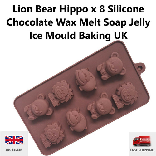 Lion bear hippo silicone - 8,
