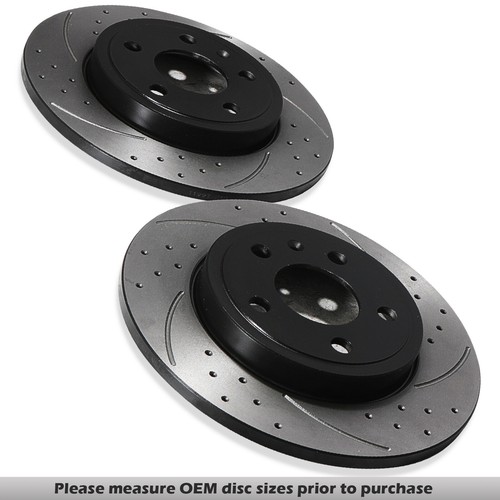 Rear grooved drilled 288mm - rear,