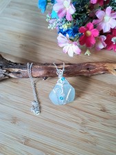 Sea Glass Pendant Necklace