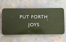 Rare Vintage Enamel ‘Put